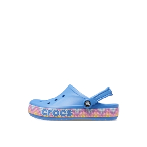Kroksy (rekreačná obuv) - CROCS-Bayaband Chevron Band Clog powder blue/multi Modrá 41/42 2