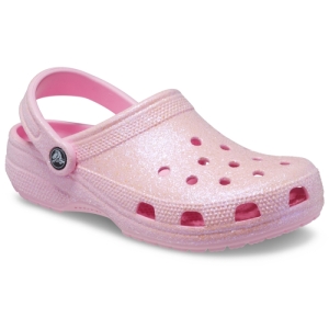 Kroksy (rekreačná obuv) - CROCS-Classic Glitter Clog flamingo Ružová 42/43