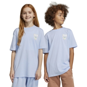Juniorské tričko s krátkym rukávom - ADIDAS ORIGINALS-BF TEE-BLUDAW Modrá 158