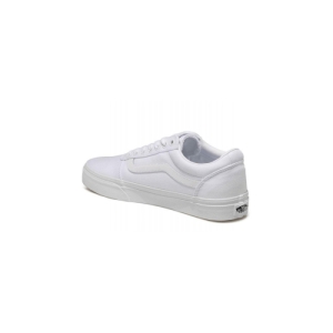 Pánska rekreačná obuv - VANS-MN Ward (Canvas) white/white Čierna 46 2