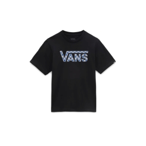 Chlapčenské tričko s krátkym rukávom - VANS-BY CLASSIC LOGO FILL BOYS-BLACK-TRUE BLUE Čierna S 2