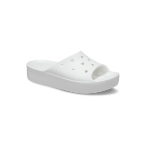 Dámske šlapky (plážová obuv) - CROCS-Classic Platform Slide white Biela 42/43