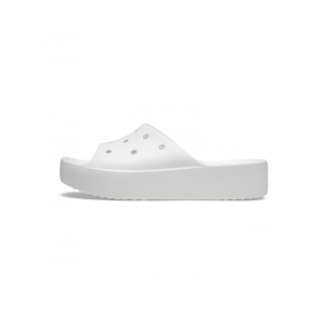 Dámske šlapky (plážová obuv) - CROCS-Classic Platform Slide white Biela 42/43 2