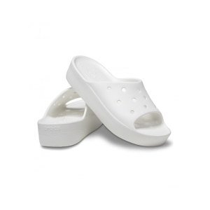 Dámske šlapky (plážová obuv) - CROCS-Classic Platform Slide white Biela 42/43 3
