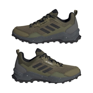Pánska nízka turistická obuv - ADIDAS-Terrex AX4 focus olive/core black/grey five Zelená 47 1/3 2