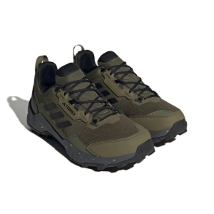 Pánska nízka turistická obuv - ADIDAS-Terrex AX4 focus olive/core black/grey five Zelená 47 1/3 3