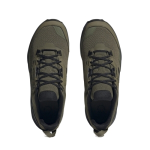 Pánska nízka turistická obuv - ADIDAS-Terrex AX4 focus olive/core black/grey five Zelená 47 1/3 4