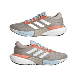 Dámska bežecká obuv - ADIDAS-Supernova 2X Marimekko light brown/cloud white/ice blue Hnedá 40 2/3 2
