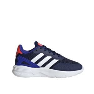 Chlapčenská športová obuv (tréningová) - ADIDAS-Nebzed dark blue/footwear white/lucid blue Modrá 40
