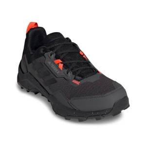 Pánska nízka turistická obuv - ADIDAS-Terrex AX4 grey six/solar red/carbon Šedá 47 1/3