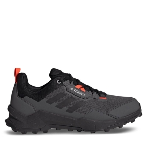 Pánska nízka turistická obuv - ADIDAS-Terrex AX4 grey six/solar red/carbon Šedá 47 1/3 1