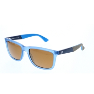 Slnečné okuliare - H.I.S. POLARIZED-HPS88119-2, blue, brown POL, 54-17-144 Modrá 54-17-144