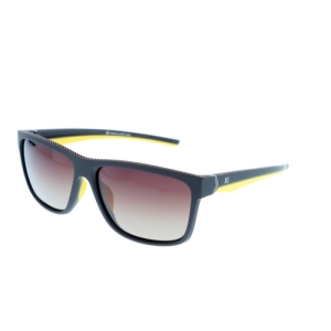 Slnečné okuliare - H.I.S. POLARIZED-HPS87102-4, dark brown, brown gradient POL, 59-15-142 Hnedá 59-15-142