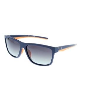 Slnečné okuliare - H.I.S. POLARIZED-HPS87102-2, dark blue, smoke gradient POL, 59-15-142 Modrá 59-15-142