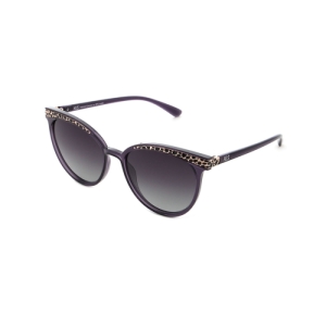 Dámske slnečné okuliare - H.I.S. POLARIZED-HPS28110-3, purple, smoke gradient POL, 54-17-137 Fialová 54-17-137