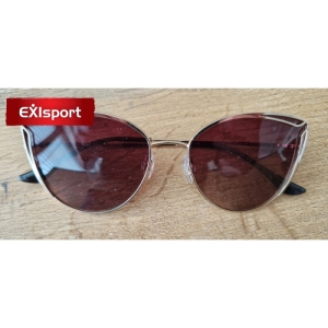 Dámske slnečné okuliare - H.I.S. POLARIZED-HPS14102-1, gold, brown gradient POL, 59-17-142 Žltá 59-17-142 1