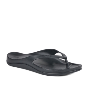 Dámske žabky (plážová obuv) - COQUI-Naitiri metallic black Čierna 41