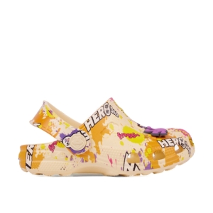 Detské kroksy (rekreačná obuv) - COQUI-Little Frog + Amulet pastel yellow/hero splash Žltá 31/32 1