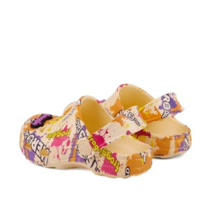 Detské kroksy (rekreačná obuv) - COQUI-Little Frog + Amulet pastel yellow/hero splash Žltá 31/32 3