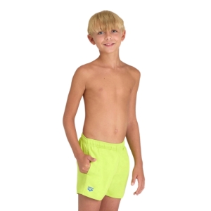 Juniorské plavecké boxerky - ARENA-BOYS BEACH SHORT LOGO R Green Zelená 152