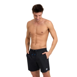 Pánske plavky - ARENA-MENS ICONS SOLID BOXER Black Čierna XL