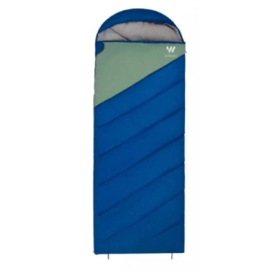 Turistický múmiový spacák - WITEBLAZE-CAMPER Left Modrá 220 cm