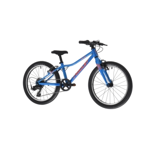 Detský horský bicykel - AMULET-20 Fun SH, brilliant blue/orange, size 20, 2023 Modrá 20" 20" 4