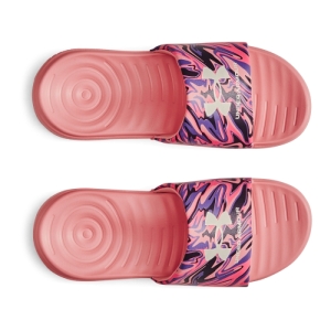Dámske šlapky (plážová obuv) - UNDER ARMOUR-UA W Ansa Graphic posh pink/posh pink/ivory Ružová 42 2