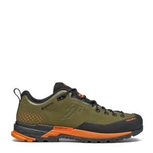 Pánska nízka turistická obuv - TECNICA-Sulfur S GTX Ms dark olive/burnt orange Zelená 46,5 1