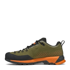 Pánska nízka turistická obuv - TECNICA-Sulfur S GTX Ms dark olive/burnt orange Zelená 46,5 2