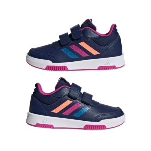 Dievčenská rekreačná obuv - ADIDAS-Tensaur Hook and Loop dark blue/lucid fuchsia/blue fusion Modrá 35,5 4
