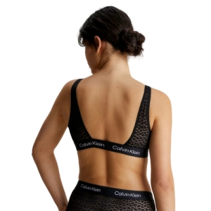 Dámska podprsenka - CALVIN KLEIN-UNLINED BRALETTE-000QF7233E-UB1-Black Čierna L 1