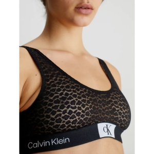 Dámska podprsenka - CALVIN KLEIN-UNLINED BRALETTE-000QF7233E-UB1-Black Čierna L 3