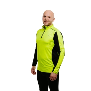 Pánske tričko - AUTHORITY-DRY ZIP III neon green Zelená XXL 2023