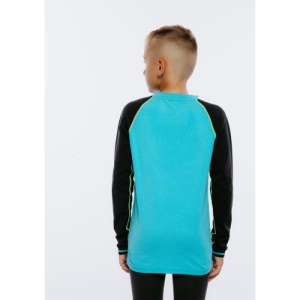 Chlapčenské termo tričko s dlhým rukávom - AUTHORITY-WARMIE B blue Modrá 170/176 2023 2