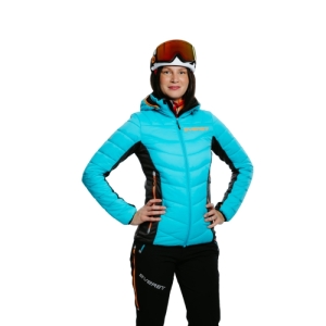 Dámska bunda na skialp - EVERETT-SkiToura PRIMALOFT jacket W blue Modrá XL 2023