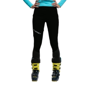 Dámske hybridné nohavice na skialp - EVERETT-WinterSpeed pants W black Čierna XXL 2023