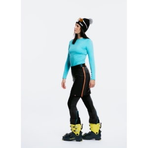 Dámske hybridné nohavice na skialp - EVERETT-WinterSpeed pants W black Čierna XXL 2023 4