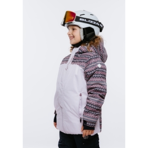 Dievčenská lyžiarska bunda - AUTHORITY-SJ-ASTRO G violet Fialová 164/170 2023 3
