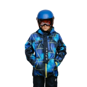 Chlapčenská lyžiarska bunda - AUTHORITY-SJ-ASTRO B blue Modrá 170/176 2023