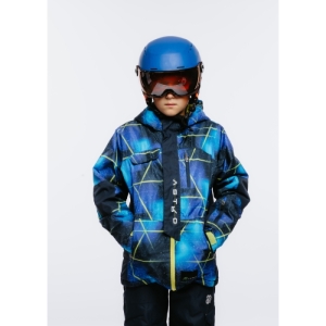 Chlapčenská lyžiarska bunda - AUTHORITY-SJ-ASTRO B blue Modrá 170/176 2023 1