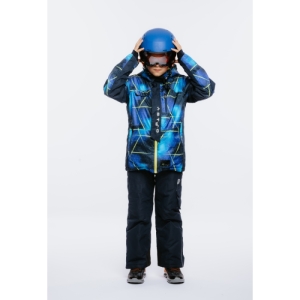 Chlapčenská lyžiarska bunda - AUTHORITY-SJ-ASTRO B blue Modrá 170/176 2023 4