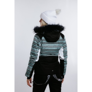 Dámska lyžiarska bunda - AUTHORITY-SJ-KITT W turquise Modrá XXL 2023 3