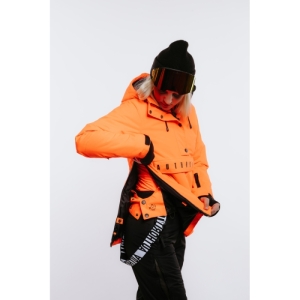 Dámska lyžiarska bunda - AUTHORITY-SJ-DOPEA W neon orange Oranžová XXL 2023 2