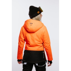 Dámska lyžiarska bunda - AUTHORITY-SJ-DOPEA W neon orange Oranžová XXL 2023 3