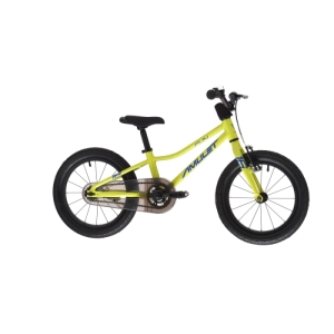 Detský horský bicykel - AMULET-16 Fun, light green/blue, size 16, 2023 Zelená 16" 16" 1