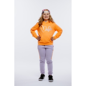Dievčenská mikina s kapucňou - AUTHORITY-H-INFLUR G papaya Oranžová 164/170 2023 3