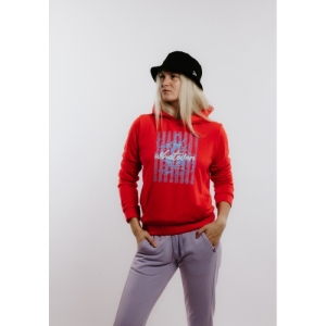 Dámska mikina s kapucňou - AUTHORITY-H-YUCA W pink Ružová XL 2023 2