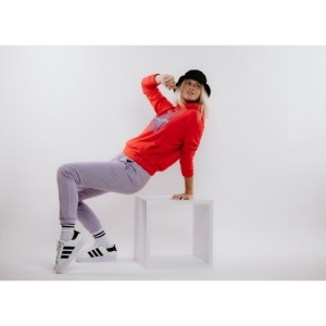 Dámska mikina s kapucňou - AUTHORITY-H-YUCA W pink Ružová XL 2023 4