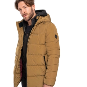 Pánska bunda - VOLCANO-J-LYSS-101-BEIGE Béžová XXL